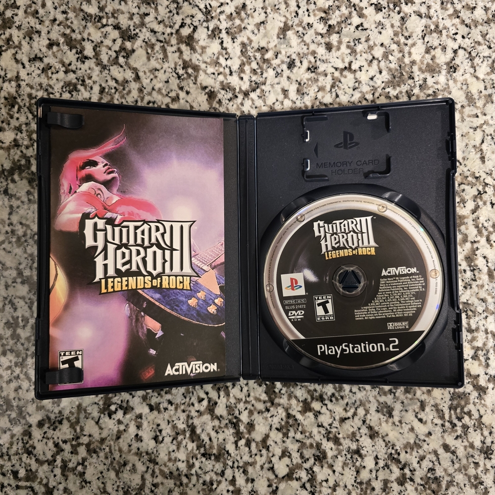 Guitar Hero III: Legends of Rock for PlayStation 2 - Black - Picture 3 of 4